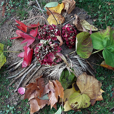 Land-Art im Botansichen Garten